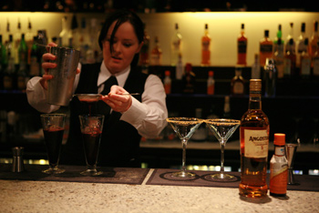 Deirdre Byrne of the Exchange Bar in Dublin was the winner of the Irish heat of the global Angostura Aromatic Bitters Cocktail Challenge.